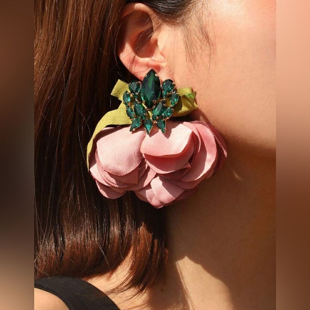 Boho flower earrings N671